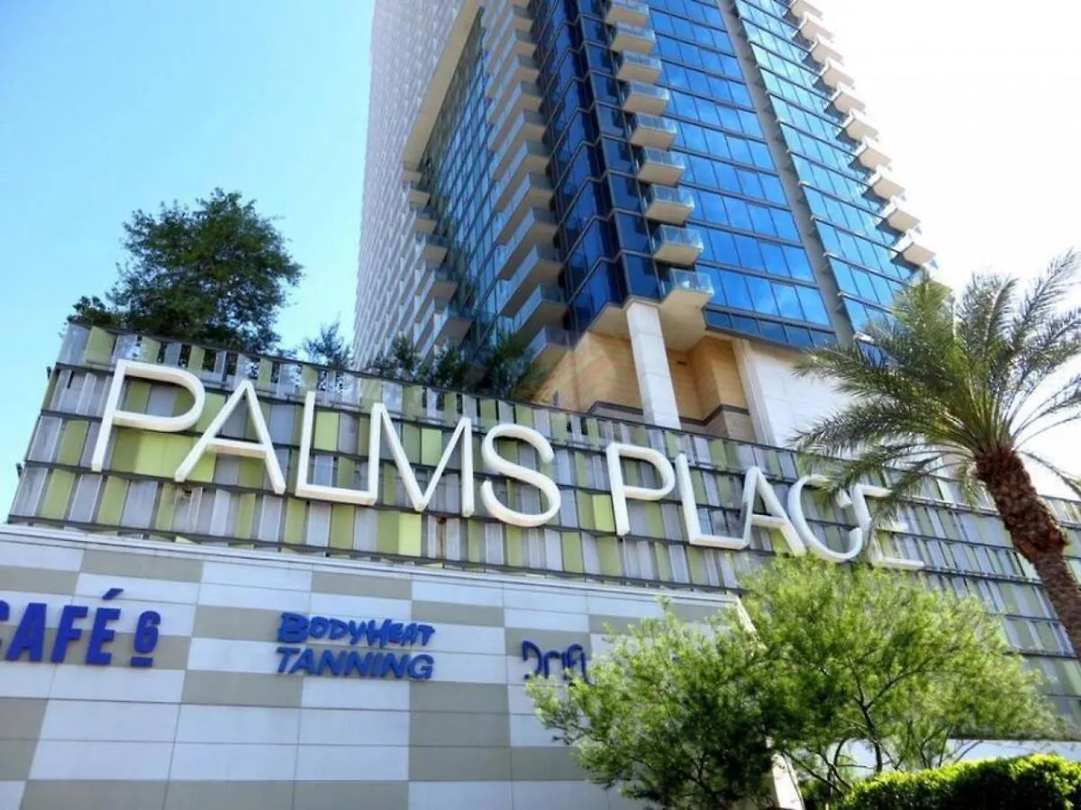 Strip View - Luxurious Studio At Palms Place Las Vegas